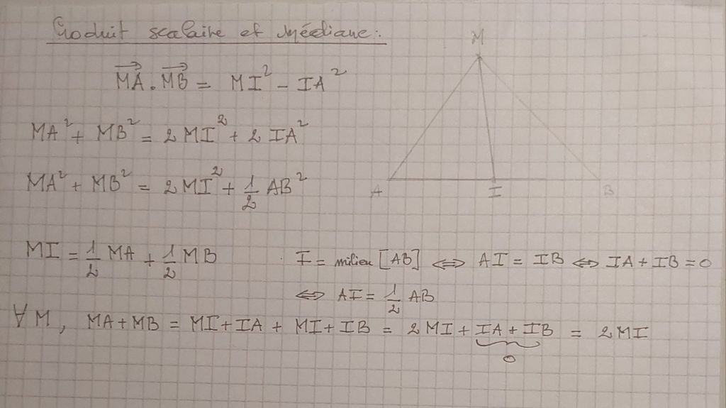 Théorème de la mediane